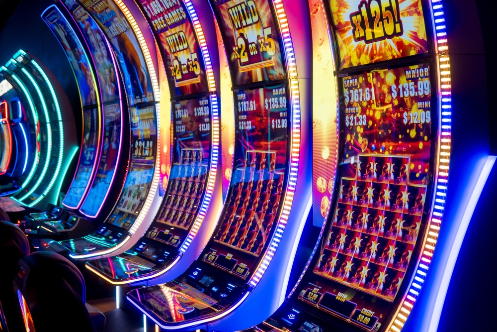 Las,Vegas,,Nv,,Usa,,06,,July,,2024:,Colorful,Slot